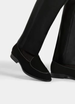 Black Tuxedo Slip-On