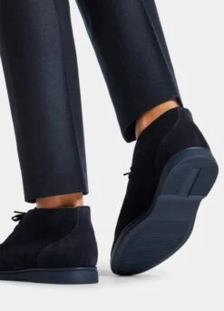 Navy Chukka Boot -Cheap US Nice Clothes Store FW1844 103