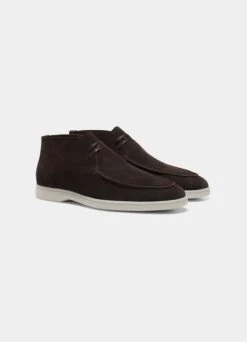 Dark Brown Chukka Boot -Cheap US Nice Clothes Store FW1858 31