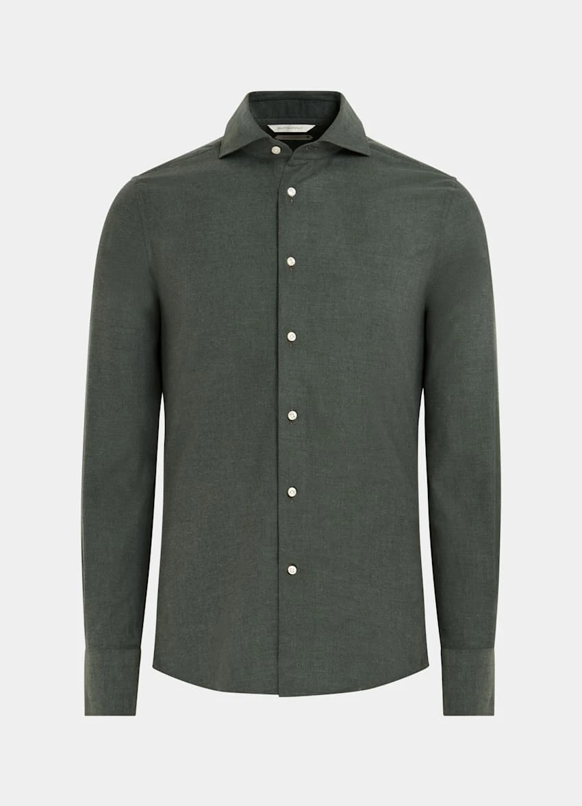 Green Slim Fit Shirt 8 Green Slim Fit Shirt - Image 8