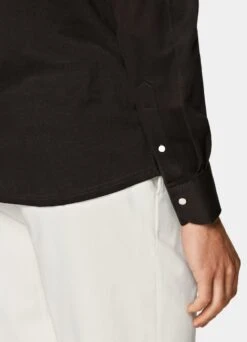 Brown Extra Slim Fit Shirt -Cheap US Nice Clothes Store H6521ESF 123