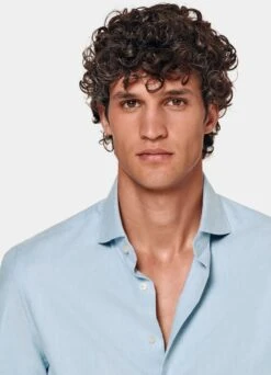 Light Blue Slim Fit Shirt