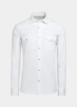 White Western Shirt 15 White Western Shirt -Cheap US Nice Clothes Store H6605 25