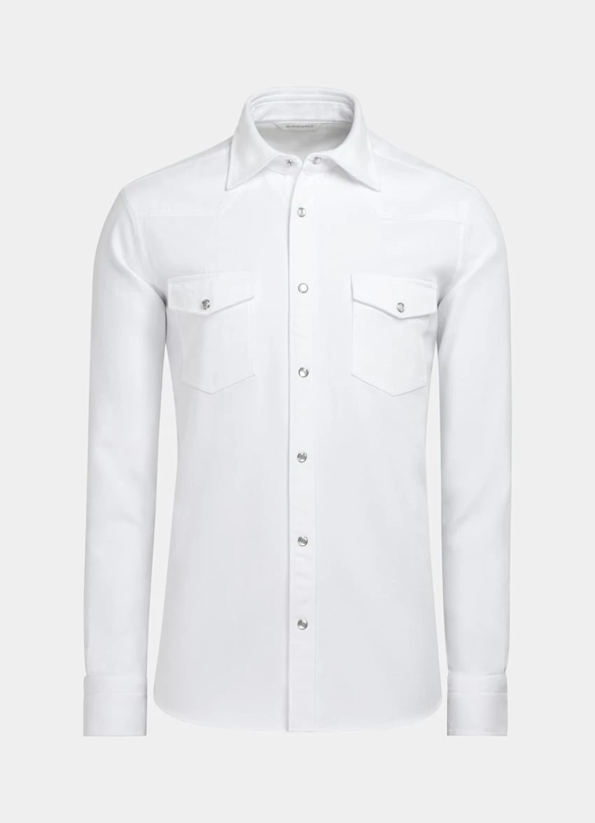 White Western Shirt 8 White Western Shirt - Image 8
