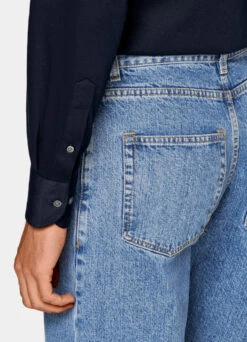 Navy Extra Slim Fit Shirt -Cheap US Nice Clothes Store H6713ESF 103