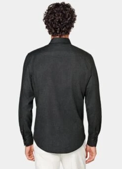 Dark Grey Western Shirt 12 Dark Grey Western Shirt -Cheap US Nice Clothes Store H6804 105