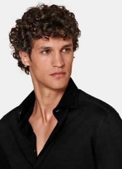 Black Extra Slim Fit Shirt