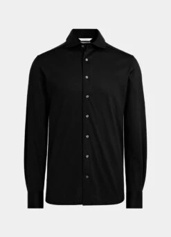 Black Extra Slim Fit Shirt 15 Black Extra Slim Fit Shirt -Cheap US Nice Clothes Store H6807ESF 25