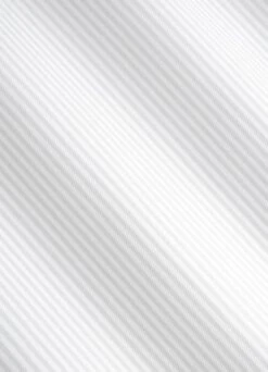 Grey Striped Twill Slim Fit Shirt -Cheap US Nice Clothes Store H6893 23