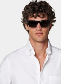 White Oxford Slim Fit Shirt