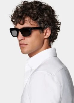 White Oxford Slim Fit Shirt 13 White Oxford Slim Fit Shirt -Cheap US Nice Clothes Store H6905 106