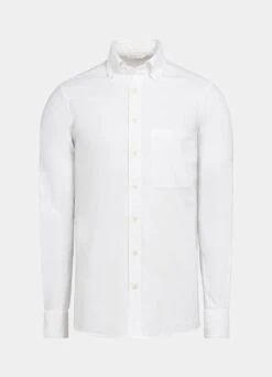 White Oxford Slim Fit Shirt 15 White Oxford Slim Fit Shirt -Cheap US Nice Clothes Store H6905 25
