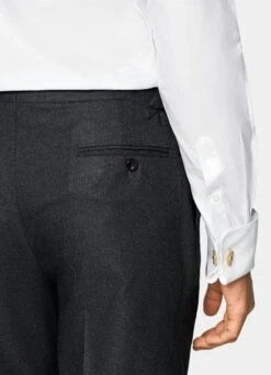 White Double Cuff Slim Fit Shirt -Cheap US Nice Clothes Store H9391 103