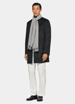 Dark Grey Overcoat -Cheap US Nice Clothes Store J1460 104