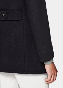 Navy Peacoat -Cheap US Nice Clothes Store J774 107