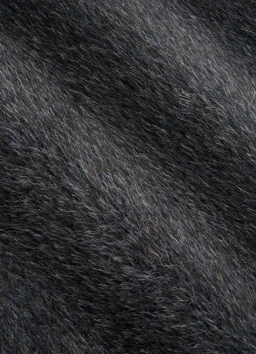 Dark Grey Belted Overcoat 7 Dark Grey Belted Overcoat - Image 7