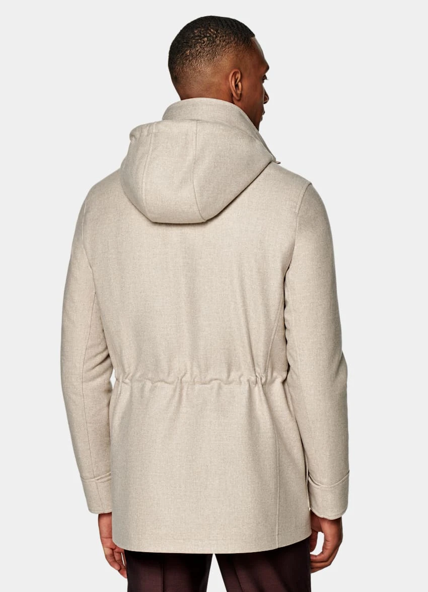 Light Brown Padded Parka 6 Light Brown Padded Parka - Image 6