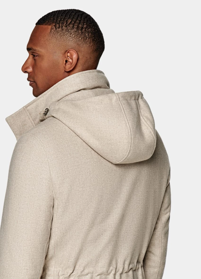 Light Brown Padded Parka 7 Light Brown Padded Parka - Image 7