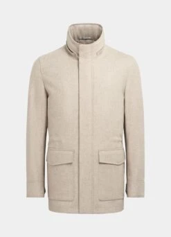 Light Brown Padded Parka 21 Light Brown Padded Parka -Cheap US Nice Clothes Store J923 27