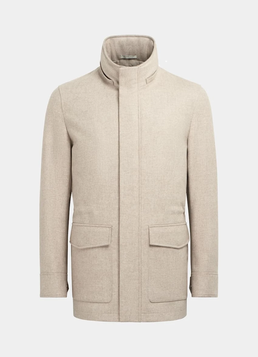 Light Brown Padded Parka 11 Light Brown Padded Parka - Image 11