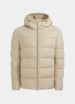 Light Brown Down Jacket -Cheap US Nice Clothes Store J933 25