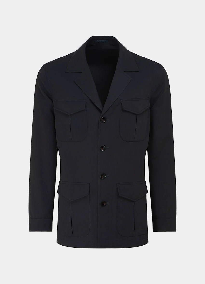 Navy Field Jacket 8 Navy Field Jacket - Image 8