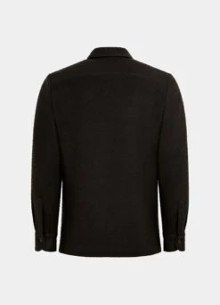 Dark Brown William Shirt-Jacket -Cheap US Nice Clothes Store J952 26