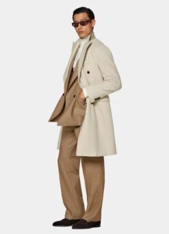 Sand Overcoat -Cheap US Nice Clothes Store J962 104