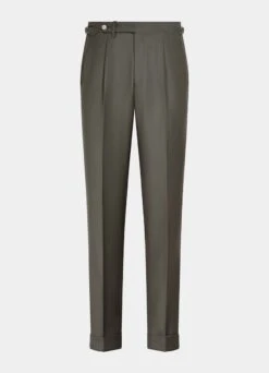 Mid Green Perennial Havana Suit -Cheap US Nice Clothes Store P6374 28