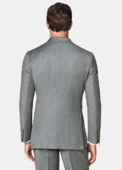 Mid Grey Perennial Havana Suit -Cheap US Nice Clothes Store P6377 105