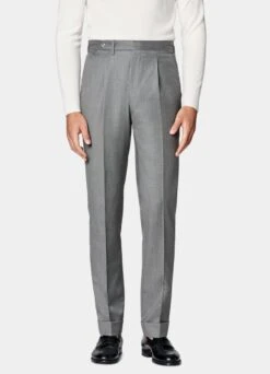 Mid Grey Perennial Havana Suit -Cheap US Nice Clothes Store P6377 106