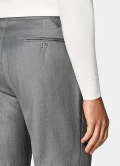 Mid Grey Perennial Havana Suit -Cheap US Nice Clothes Store P6377 109