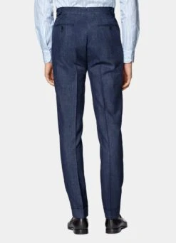 Mid Blue Three-Piece Havana Suit 22 Mid Blue Three-Piece Havana Suit -Cheap US Nice Clothes Store P6406 109