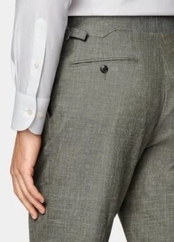 Mid Green Three-Piece Havana Suit -Cheap US Nice Clothes Store P6420 S 109