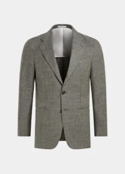 Mid Green Three-Piece Havana Suit -Cheap US Nice Clothes Store P6420 S 25