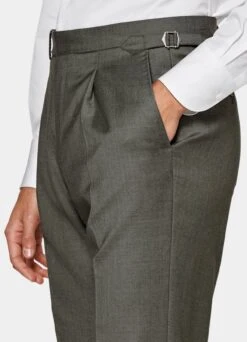 Dark Green Three-Piece Havana Suit -Cheap US Nice Clothes Store P6439 108