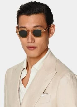 Light Brown Havana Suit