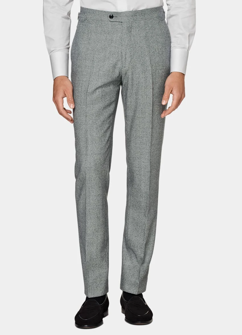 Mid Grey Houndstooth Three-Piece Havana Suit 8 Mid Grey Houndstooth Three-Piece Havana Suit - Image 8