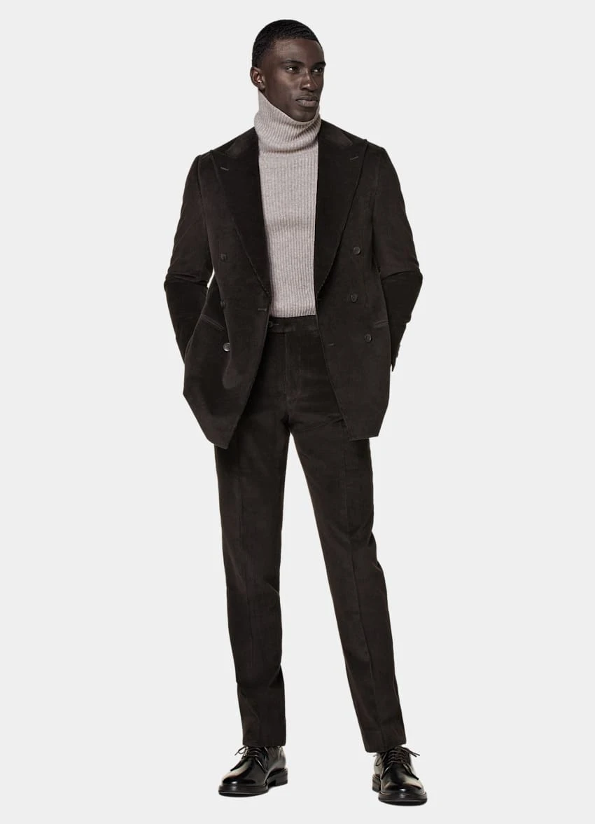 Dark Brown Havana Suit 5 Dark Brown Havana Suit - Image 5