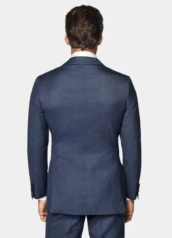 Mid Blue Havana Suit -Cheap US Nice Clothes Store P6736 105