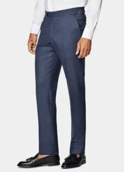 Mid Blue Havana Suit -Cheap US Nice Clothes Store P6736 106