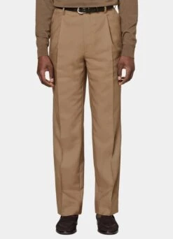 Mid Brown Havana Suit -Cheap US Nice Clothes Store P6740 106