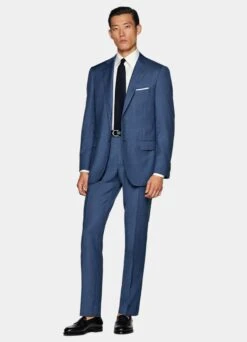 Mid Blue Perennial Napoli Suit 17 Mid Blue Perennial Napoli Suit -Cheap US Nice Clothes Store P6826 104