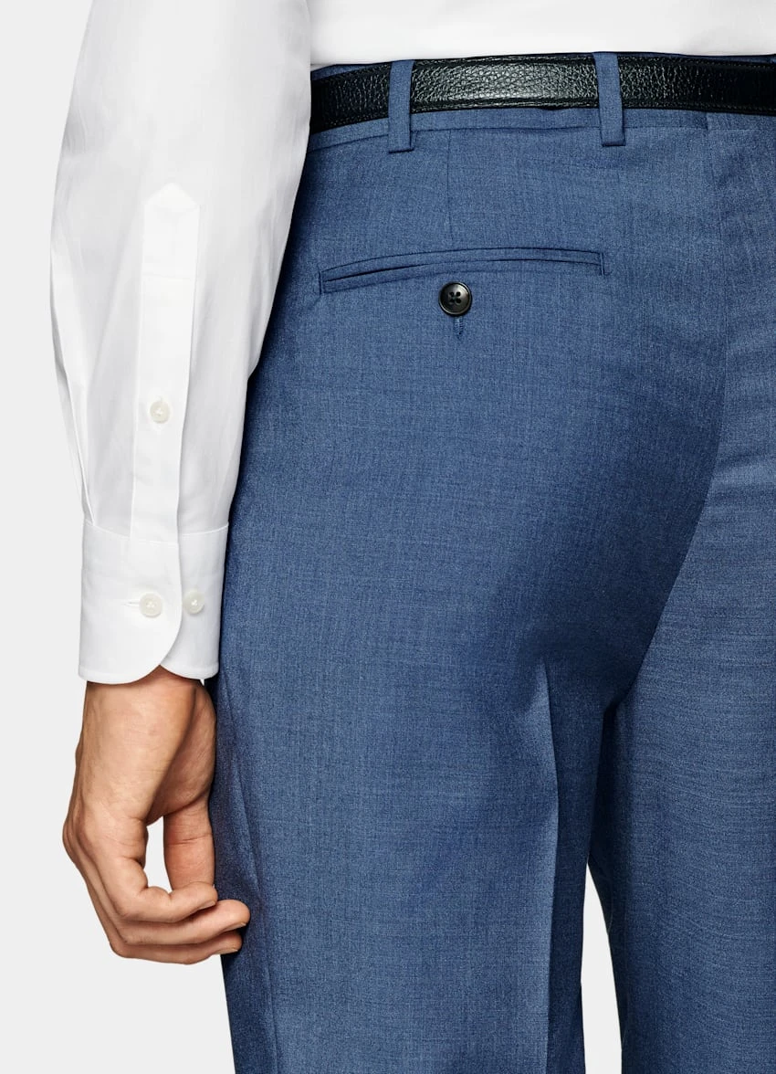 Mid Blue Perennial Napoli Suit 10 Mid Blue Perennial Napoli Suit - Image 10