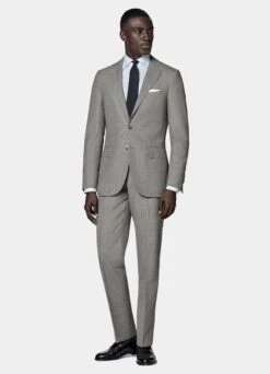 Light Grey Perennial Lazio Suit -Cheap US Nice Clothes Store P7293 104