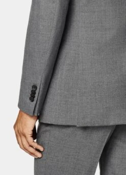 Mid Grey Perennial Lazio Suit -Cheap US Nice Clothes Store P7294 133