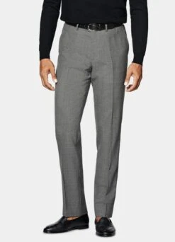 Mid Grey Perennial Lazio Suit -Cheap US Nice Clothes Store P7294 136