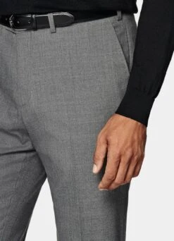 Mid Grey Perennial Lazio Suit -Cheap US Nice Clothes Store P7294 137