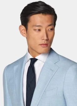 Light Blue Three-Piece Lazio Suit
