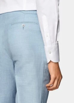 Light Blue Three-Piece Lazio Suit 22 Light Blue Three-Piece Lazio Suit -Cheap US Nice Clothes Store P7608 109